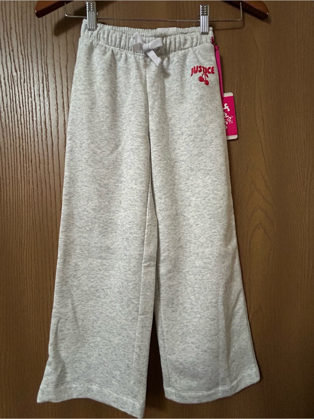 Justice Girl's Fleece Wide Leg Pant